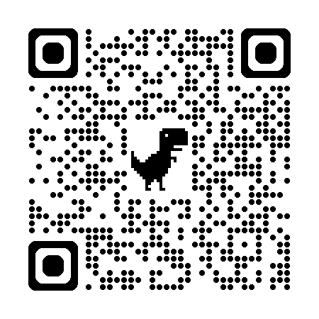 QR code — scan to visit halfofhisshit.com